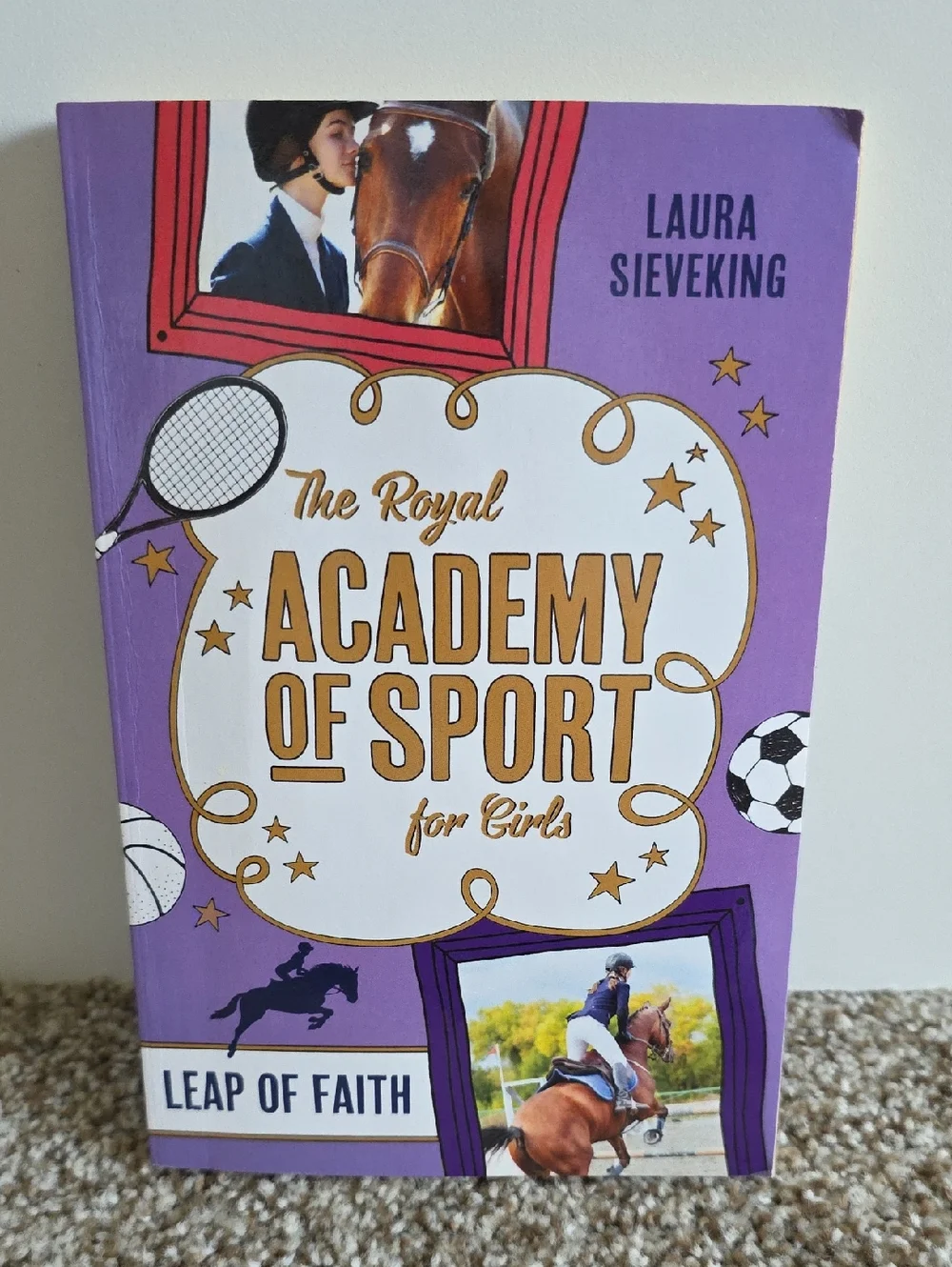 The Royal Academy of Sport for Girls (4-Book Set) Run, Horse, Gymnastics, Swim,